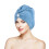 Gorro de secado rápido para el cabello, de microfibra, para la ducha. 4