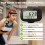 Walking Pedometer Clip  Step Counter LCD Display Accurate Step Tracker Electronic Pedometer for Walking Running Sports 5