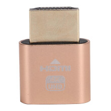 HDMI Dummy Plug Compatible with Display Emulator 4K 3840x2160 Hot Swappable Aluminum Alloy