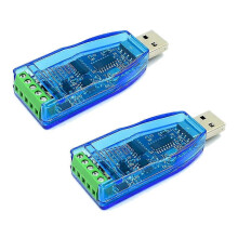 USB to RS485 Converter 2pcs Isolated Module CH340E Chip Industrial ESD Protection