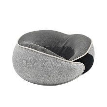 (Silver gray) Travel Neck Pillow Travel Neck Cushion Durable U-shaped Travel Pillow Non-deformed Airplane Pillow