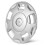 Tampa de Calota de Roda 16 Polegadas 44,5CM Prata, Compatível com Ford Transit MK6 MK7 2000-2013 V348 2008-2010 3