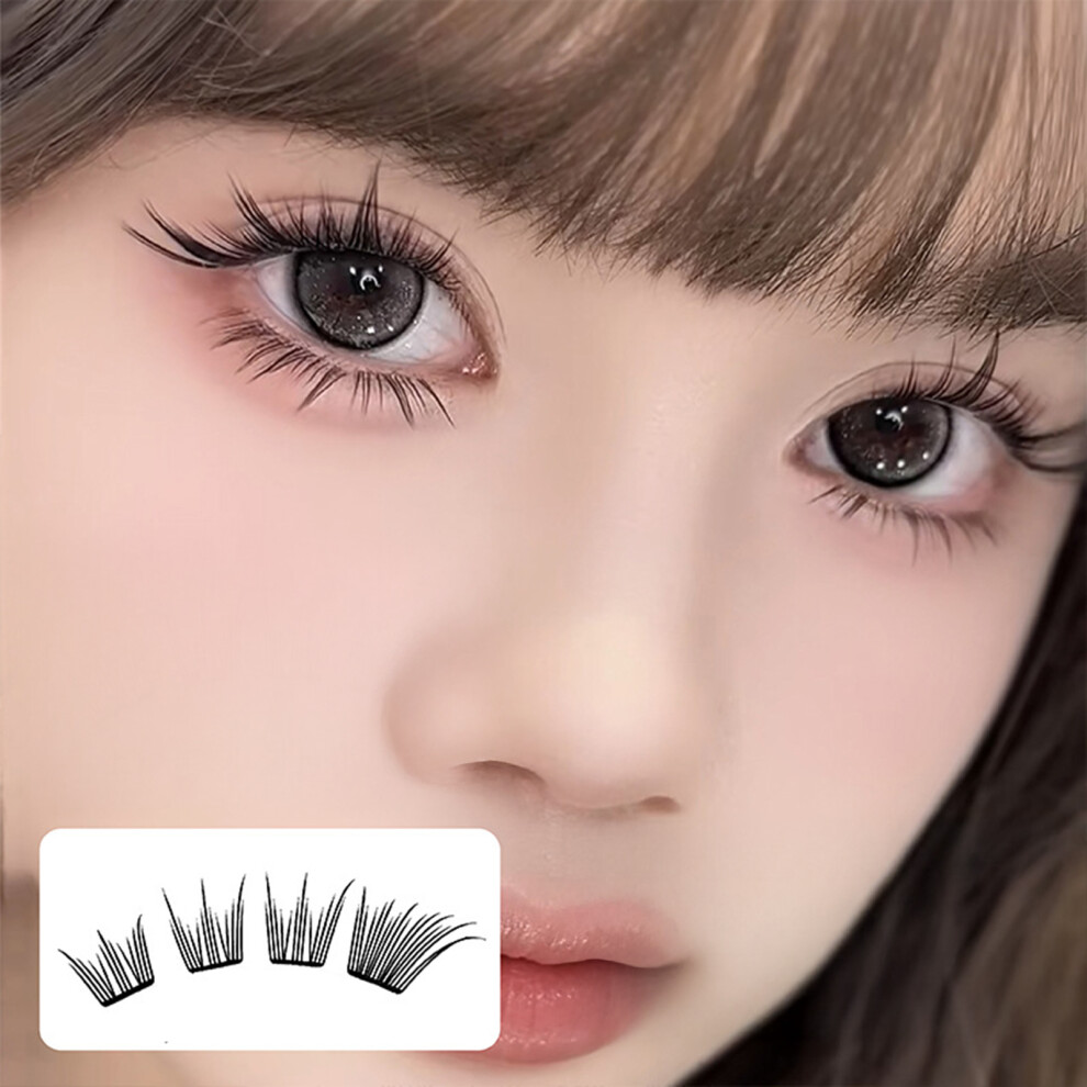 Creation-3C Natural Nude Lashes 10-12Mm C Curl Mix Length