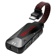 Tarjeta de sonido para juegos 3 en 1, carga rápida PD 27W, audio alta resolución Compatible con teléfonos móviles