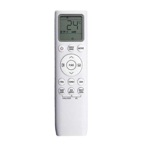 Télécommande de climatiseur avec conversion Fahrenheit/Celsius pour le mode froid/chaud