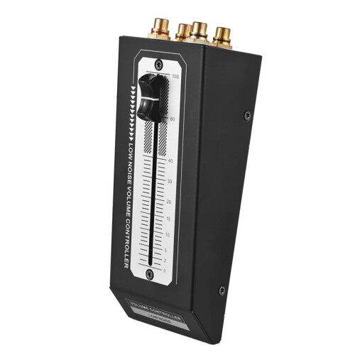 2X Passive Volume Controller  Passive Preamp Active Speaker Volume Adjustment Controller Professional 2