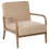 Beliani Armchair SENNELS Boucle Beige 4