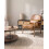 Beliani Armchair SELDE Leather Golden Brown 2