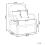 Beliani Armchair SELDE Leather Golden Brown 3