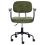 Beliani Desk Chair ALGERITA Fabric Green 4