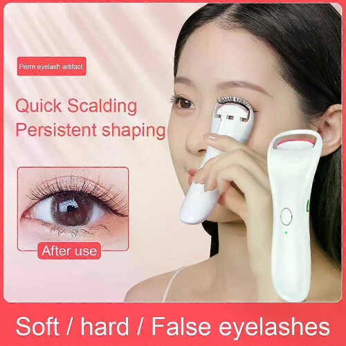 Verwarmde wimperkruller met instelbare temperatuur, oplaadbaar, draagbaar, CE-gecertificeerd 1