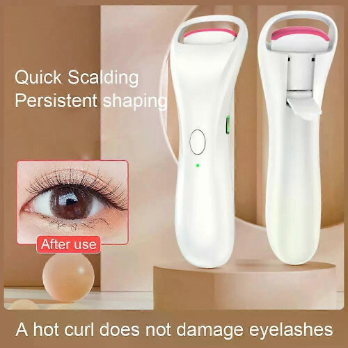 Verwarmde wimperkruller met instelbare temperatuur, oplaadbaar, draagbaar, CE-gecertificeerd 2