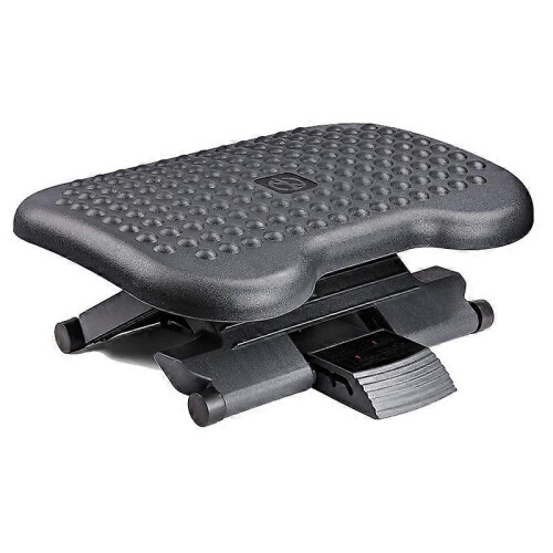 Adjustable Massage Foot Rest Stool for Office with Tilt Angles and Height Manual Adjustment 2