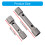 2Pcs Steel Spark Hex Socket Wrench Double Ended Socket Three Jaw 3