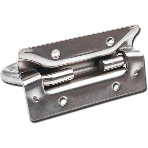 Stainless Steel Folding Drawer Handle, Compatible with Cabinets Toolboxes Storage Box 1