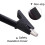2pcs Double Ended Alligator Clips Test Leads, 3.3ft 1m Flexible Copper Insulated Electrical Testing Cable 4