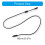 4Pin 3D Printer Extension Cable compatible with Anycubic Photon, 100cm Length ABS Cable with Magnetic Ring, 5mm Thickened Outer Diameter 3