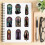 50Pcs Punk Black Cats Decals Waterproof PVC Stickers-50 sheets 7
