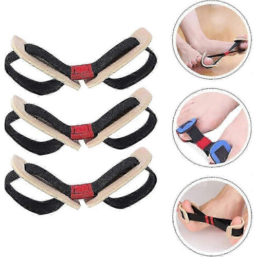 3 divaricatori e separatori per dita dei piedi per alleviare il dolore da alluce valgo e dita a martello. 1