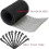 Protective Mesh Gutter Protector, 6M Foldable Adjustable, 15cm Wide, with 10 Fixed Hooks, Resin Plastic, Blocks Fallen Leaves Debris 4