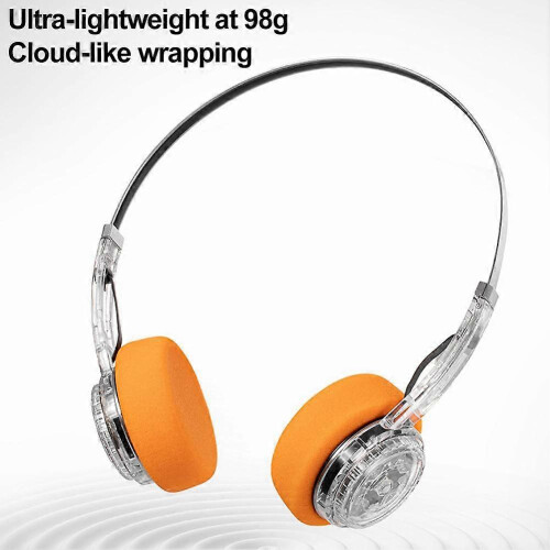 Retro Over-Ear Headphones Wireless Bluetooth Foldable Stereo Sound Headset 1
