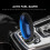Car Fuel Saver for 12V Socket ABS Blue Black Economizer Regulator 4