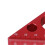 Regla triangular de ángulo recto de aleación de aluminio de 6 cm (2 pulgadas) para carpintería. 3