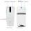 Foldable Bluetooth Mouse, Wireless Arc Optical Touch Scroll, Slim Portable Design, Black 2