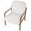 Beliani Armchair SELDE Boucle Off-White 6