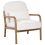 Beliani Armchair SELDE Boucle Off-White 4