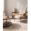 Beliani Armchair AGGER Fabric Beige 2