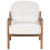 Beliani Armchair SELDE Boucle Off-White 5