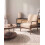 Beliani Armchair SENNELS Boucle Beige 2