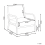 Beliani Armchair SENNELS Boucle Beige 3