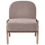 Beliani Armchair ORTEN Boucle Taupe 5