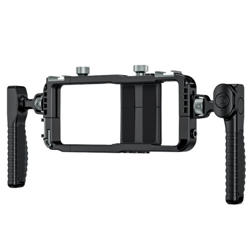 Universal Smartphone Video Rig with Handles 67mm Filter Adapter Phone Cage 1