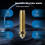 4PCS 0.4mm Brass Bimetallic Nozzles compatible with Elegoo Centauri Carbon Centauri 3D Printer Replacement Parts 5