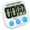 Magnetic Backing Retractable Stand Digital Timer with Countdown Stopwatch Function 3