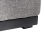 Beliani Ottoman TORPO Fabric Grey/ Black 5