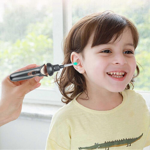 Ear Spoon Replacement Heads, PC Material, Transparent, Durable Replacement for Earwax Cleaner Handle 2