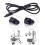 4Pin 3D Printer Extension Cable compatible with Elegoo Neptune 4 Pro, 100cm Length with Magnetic Ring Filter, ABS Material 2