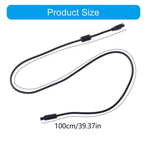 4Pin 3D Printer Extension Cable compatible with Elegoo Neptune 4 Pro, 100cm Length with Magnetic Ring Filter, ABS Material 2