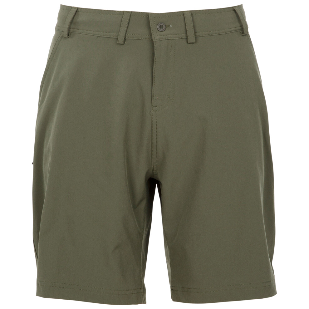 Trespass (S, Ivy) Mens Chino Shorts Long Length Grittleton