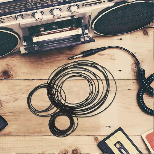 Cassette Rubber Belts 90pcs Compatible with Recorders CD Video DVD Drives 2
