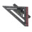 Plastic Folding Triangle Ruler with Positioning Rod for Accurate Woodworking Architectural Design 5