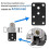 Hotend Heating Assembly Kit Compatible with Bambu Lab A1 A1 Mini 3D Printer 4