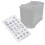 Replacement Remote Control Compatible with B1 Wave Music Multidisc Player System, ABS White 5