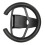 Game Steering Wheel Handle compatible with Sony PS5 Console, ABS Material, Precise Cutout Racing Driving Controller 4