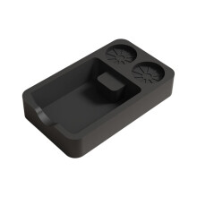 Silicone Coffee Tamping Station Espresso Station Organizer Multifunctional Coffee Tamper Stand for Worktop Bar Shop B
