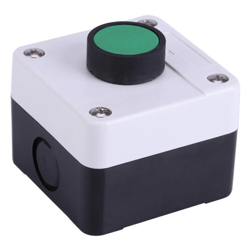 Momentary Push Button Switch Station Box, IP54 ABS Weatherproof for Automatic Gate Opener 1